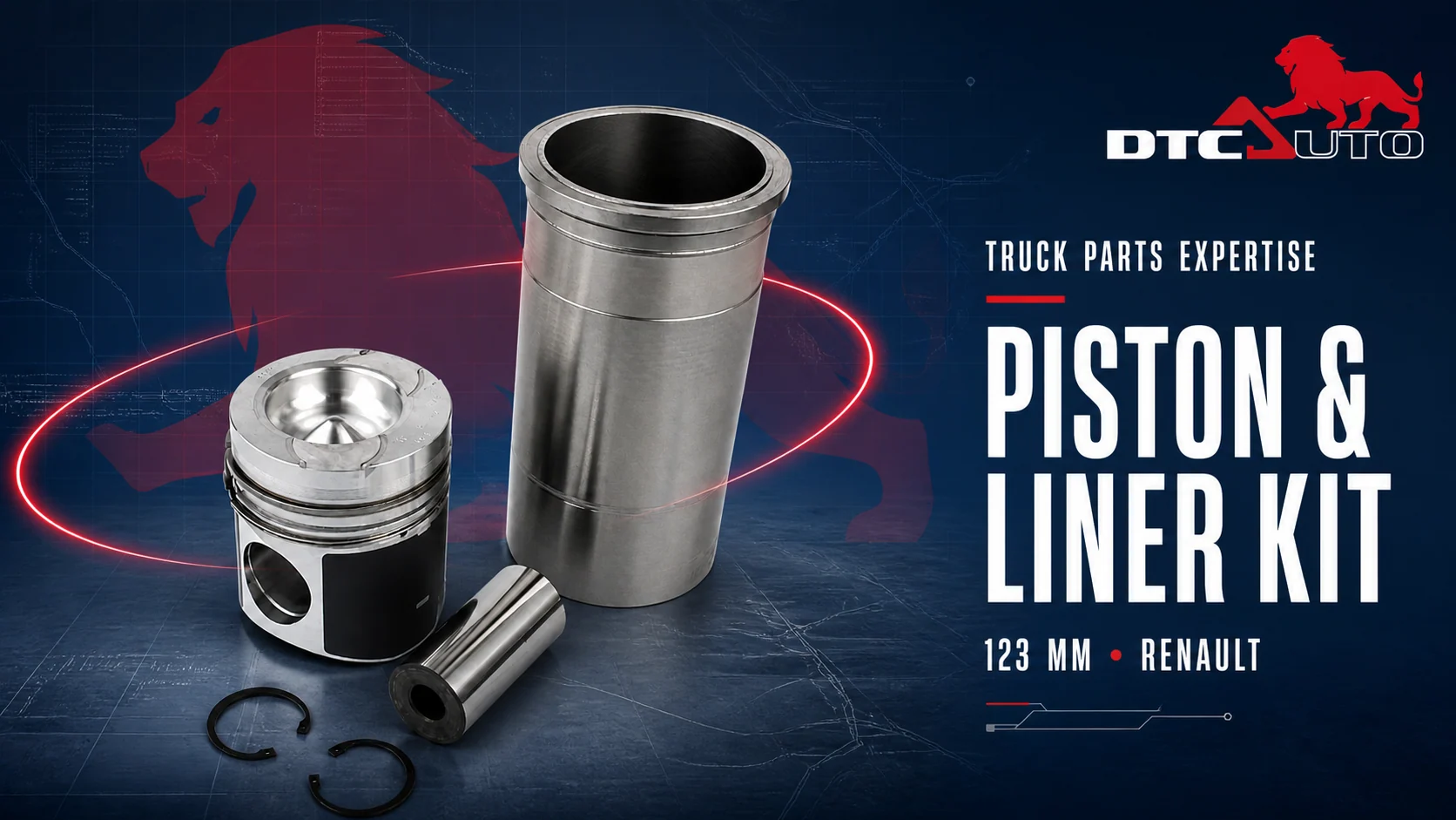 Piston & Liner Kits — Engine · in stock
